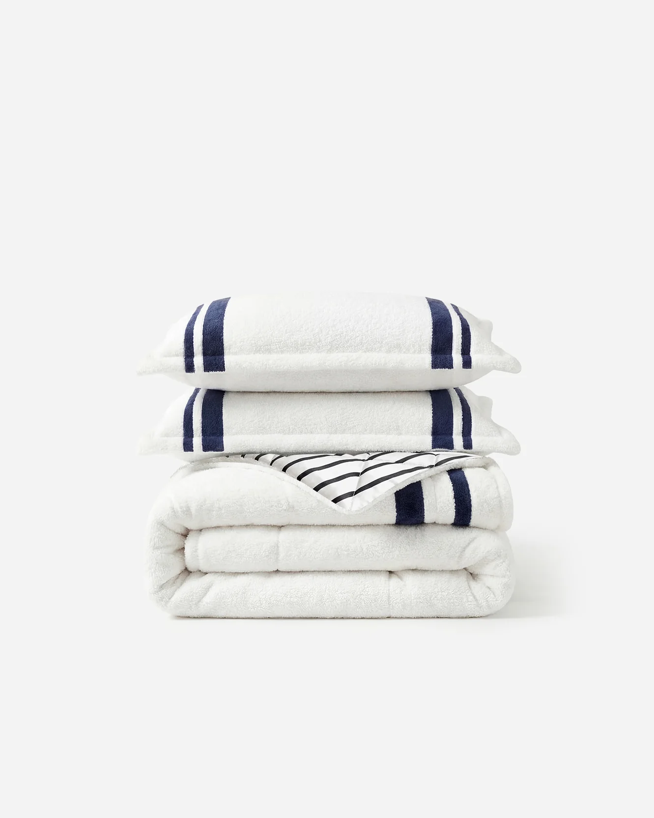 Amarena Snug Striped Comforter Bundle