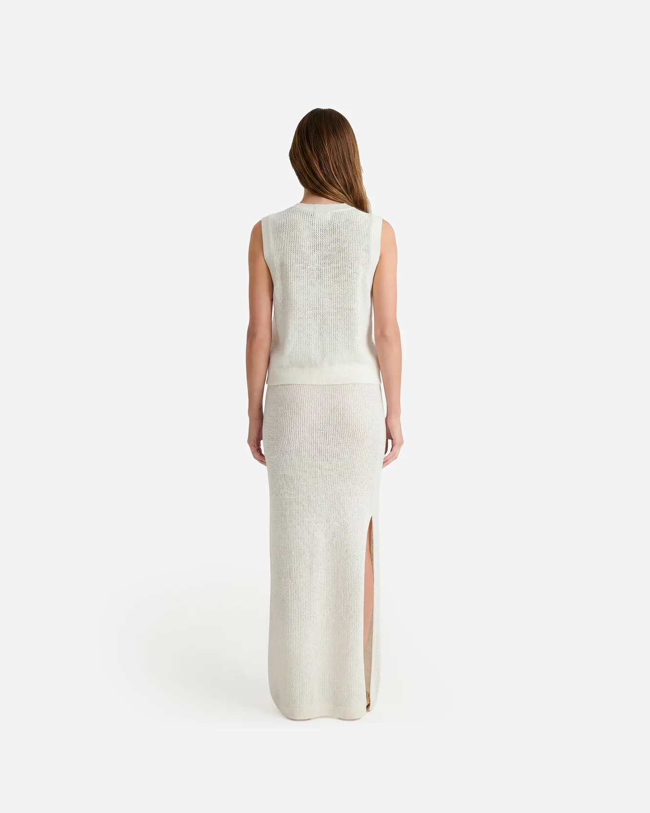 Cloud Cool Crochet Maxi Skirt - Image 4