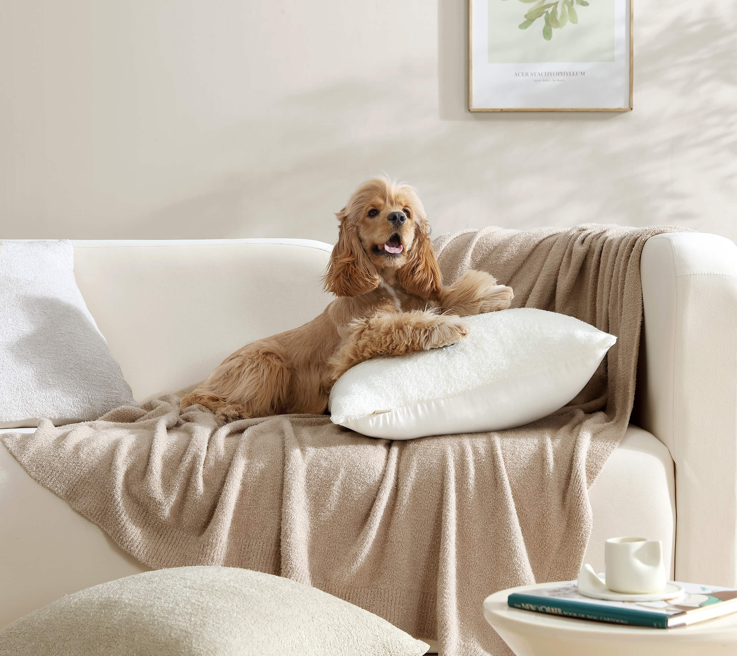 Cloud Silque Throw Pillow - Image 16