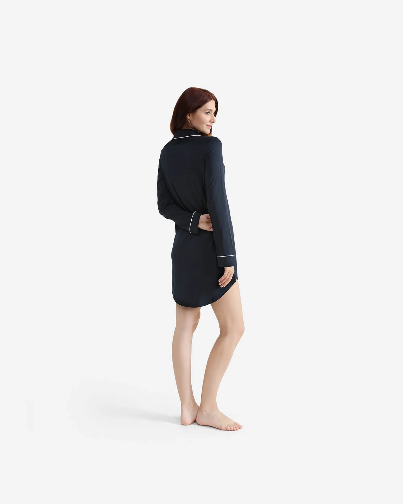 Cooling Modal Sleep Shirt - Image 4