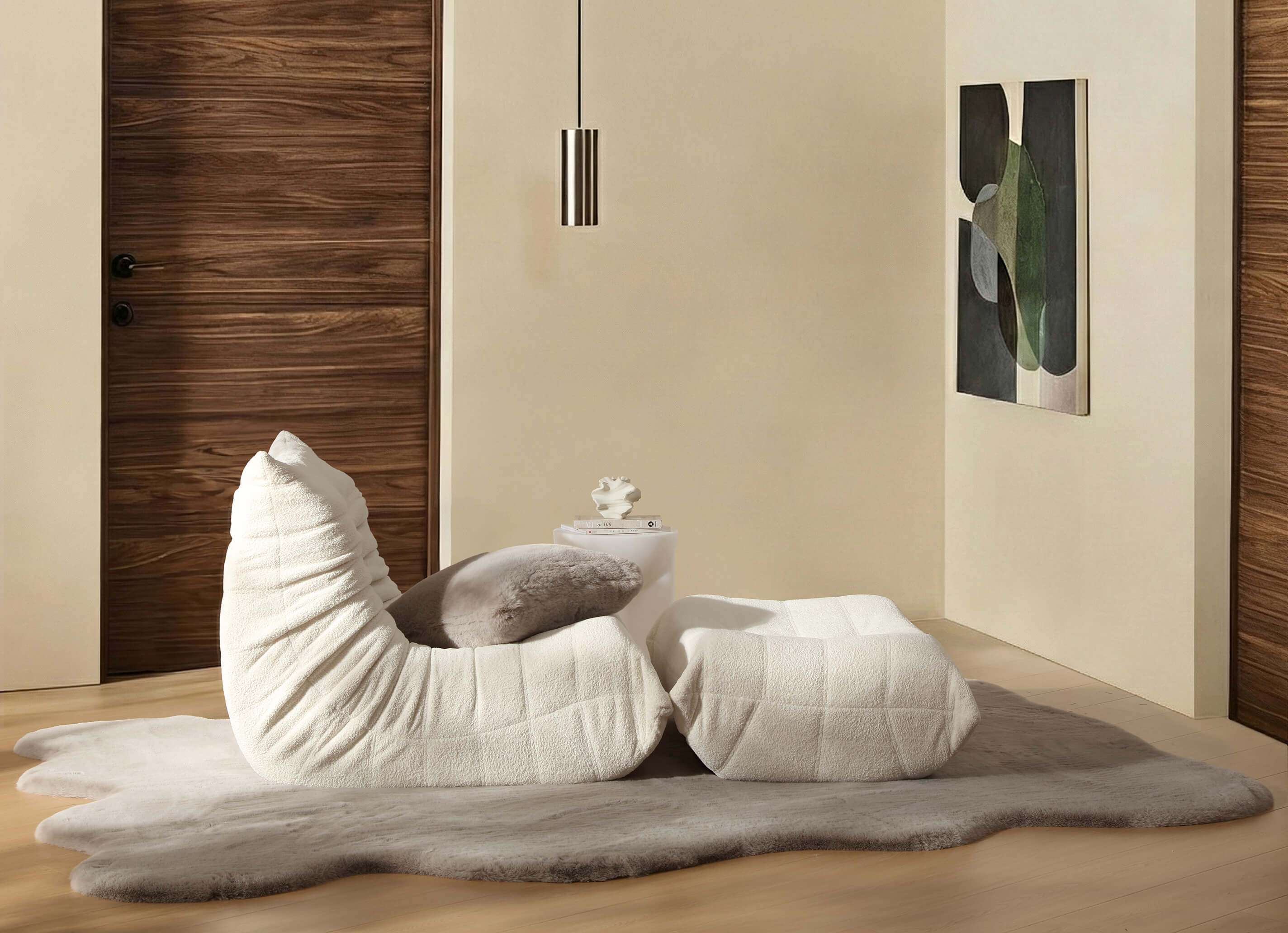 Faux Fur Throw Pillow - Image 11
