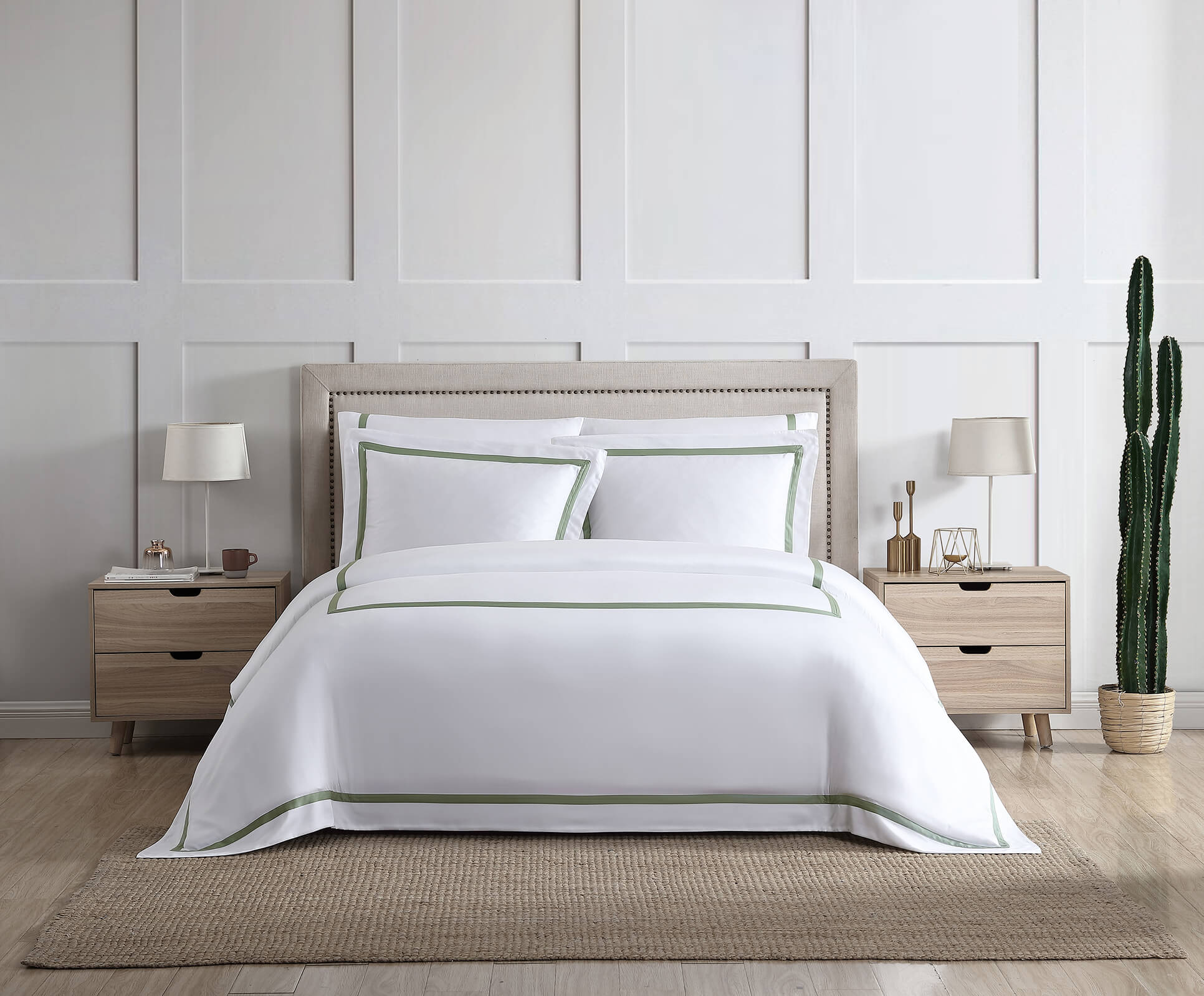 Bamboo Viscose Frame Duvet Bundle | Last Chance - Image 12
