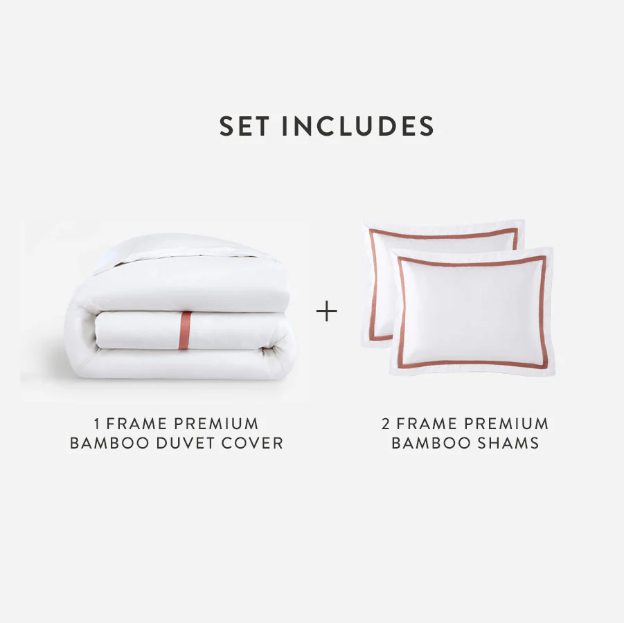 Bamboo Viscose Frame Duvet Bundle | Last Chance - Image 29