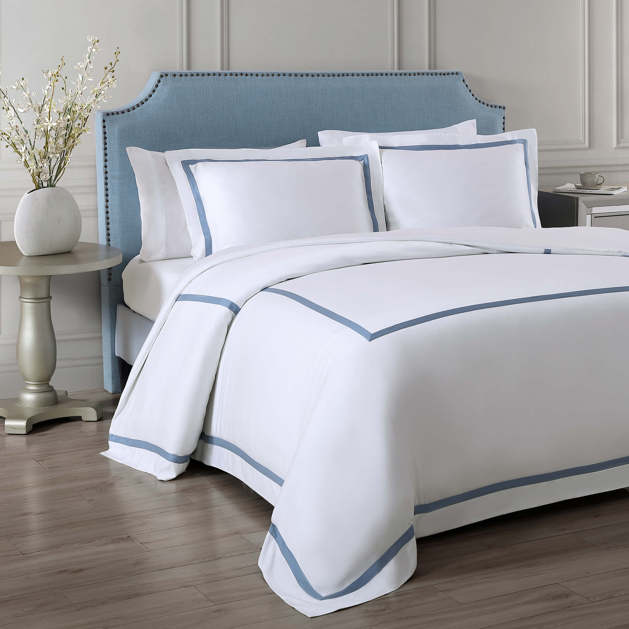 Bamboo Viscose Frame Duvet Bundle | Last Chance - Image 5