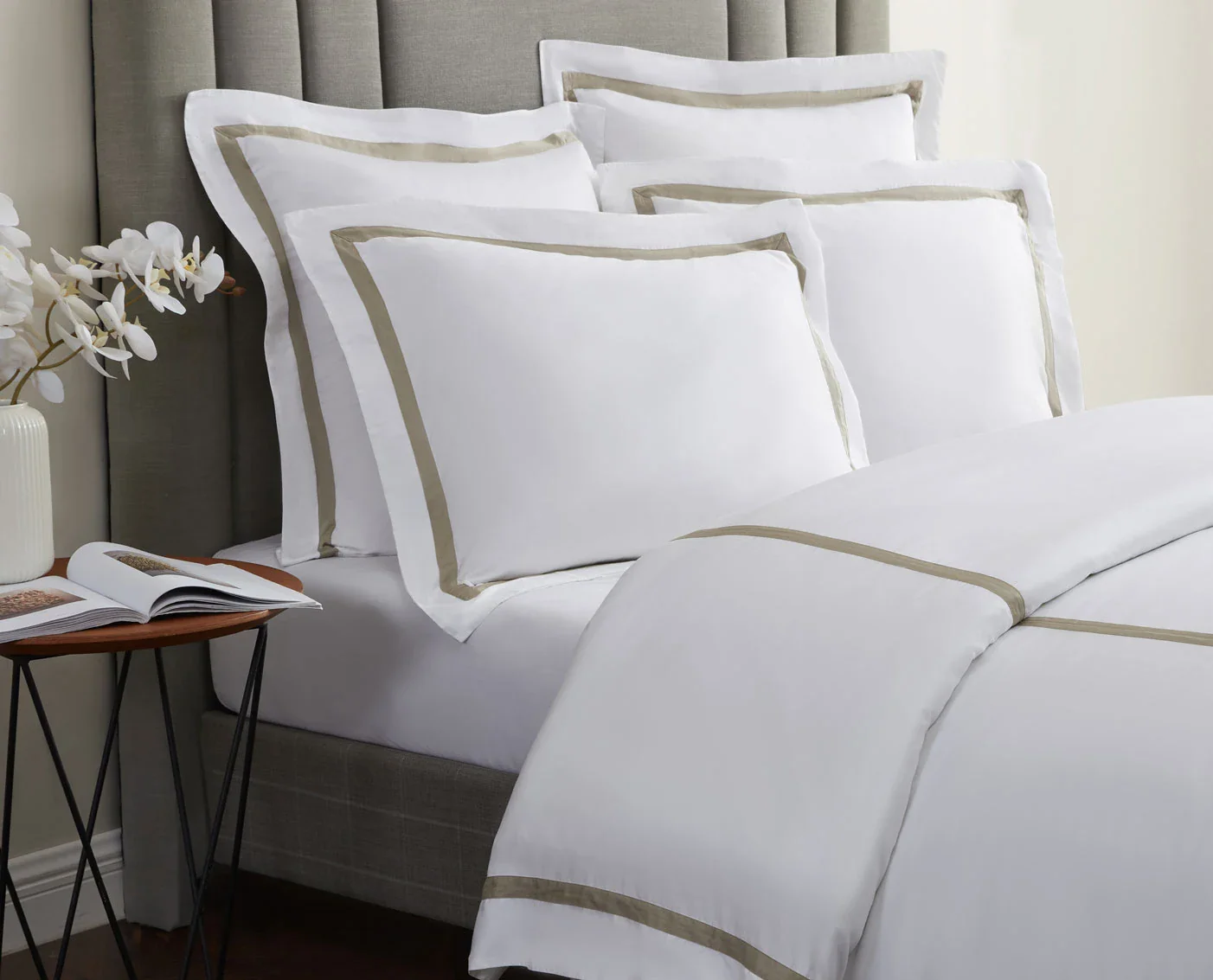 Bamboo Viscose Frame Duvet Cover | Last Chance - Image 4