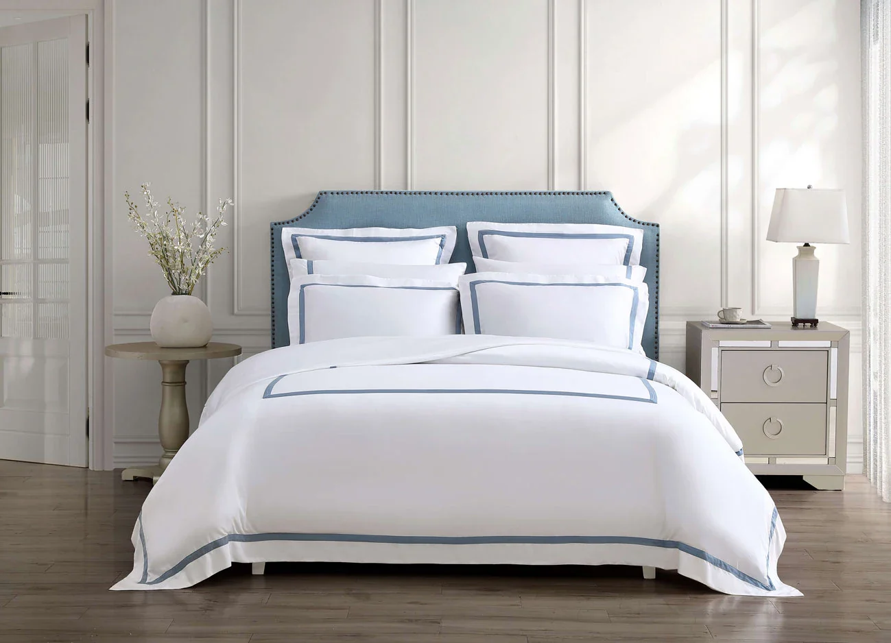 Bamboo Viscose Frame Duvet Cover | Last Chance - Image 5