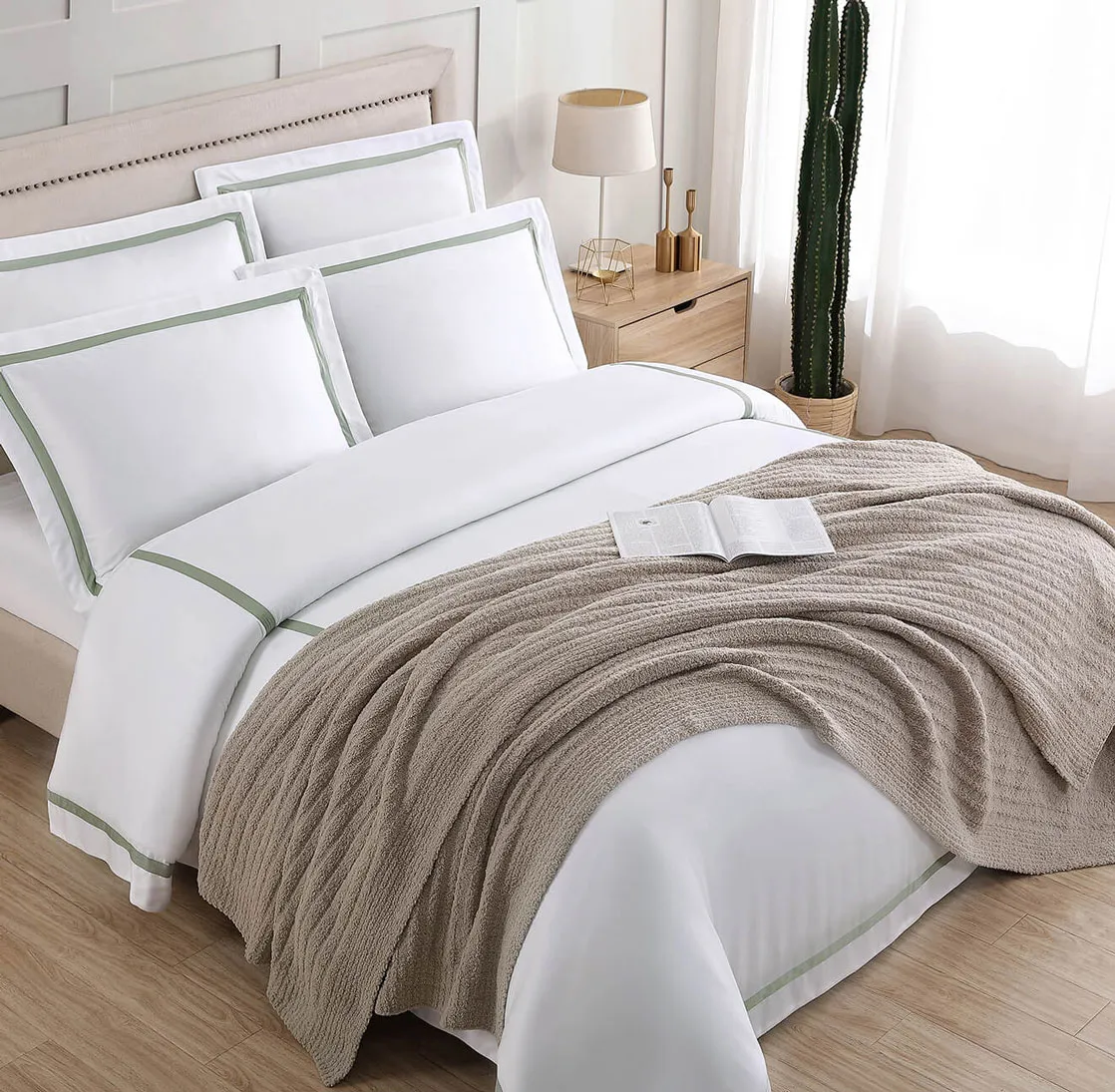 Bamboo Viscose Frame Sham Set | Last Chance - Image 4