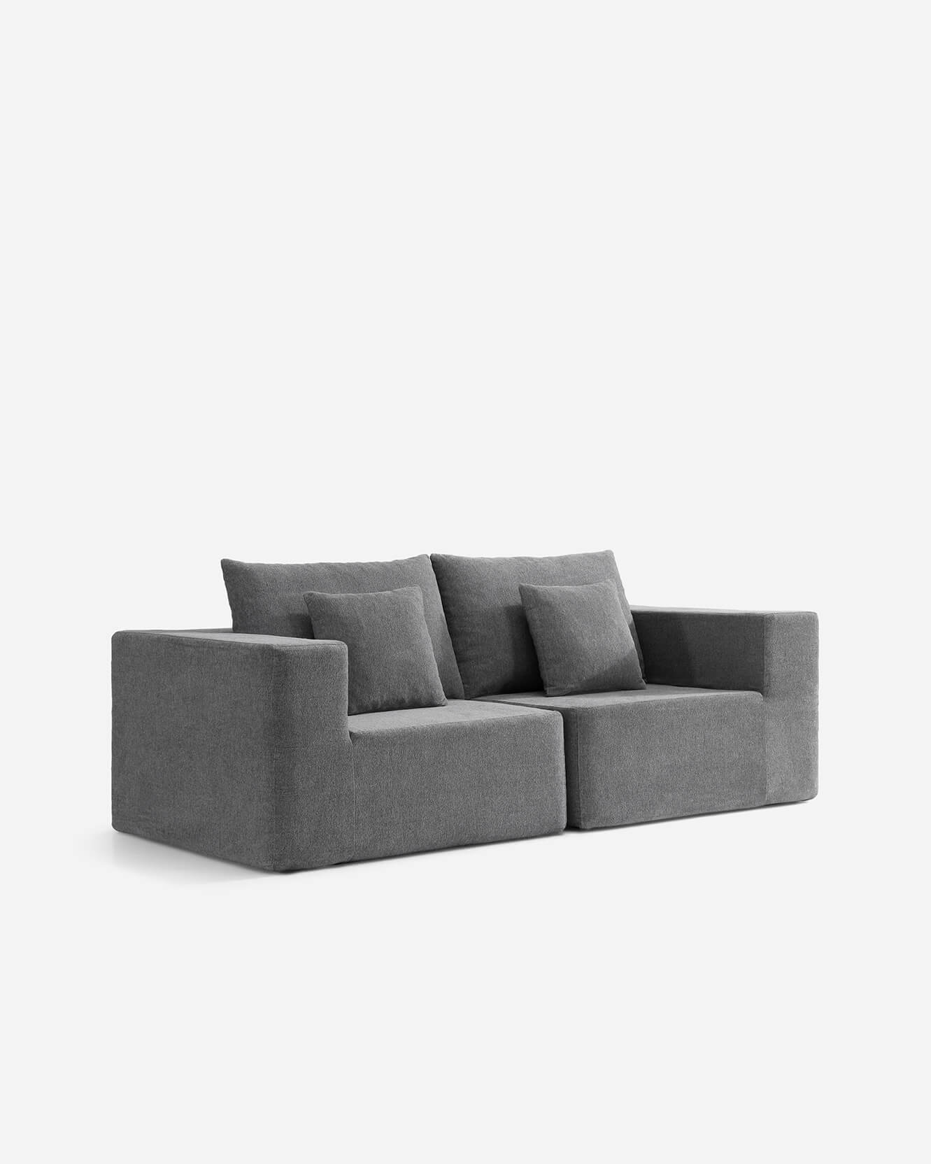 Kai Modular Indoor Love Seat Sofa - Image 8