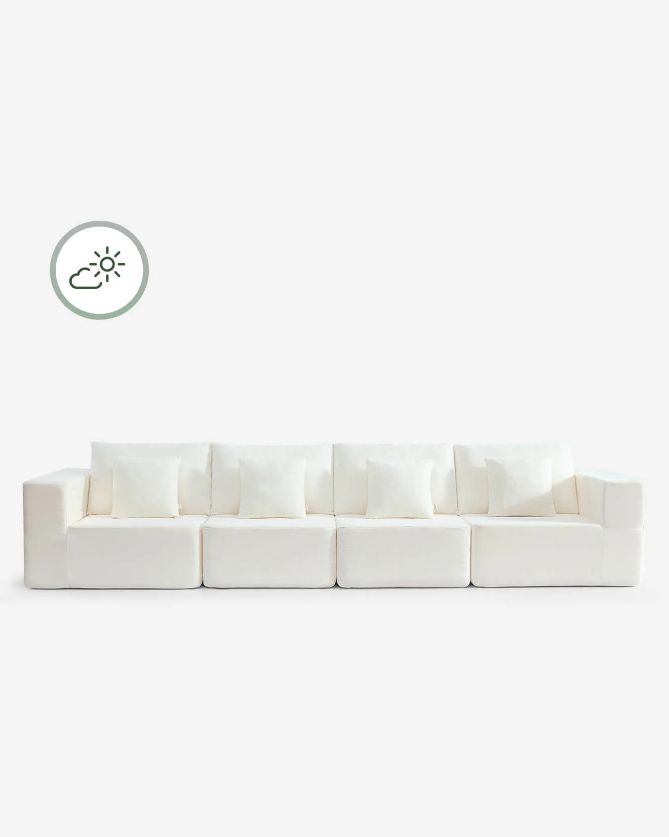 Kai Modular Outdoor Four Seater Sofa