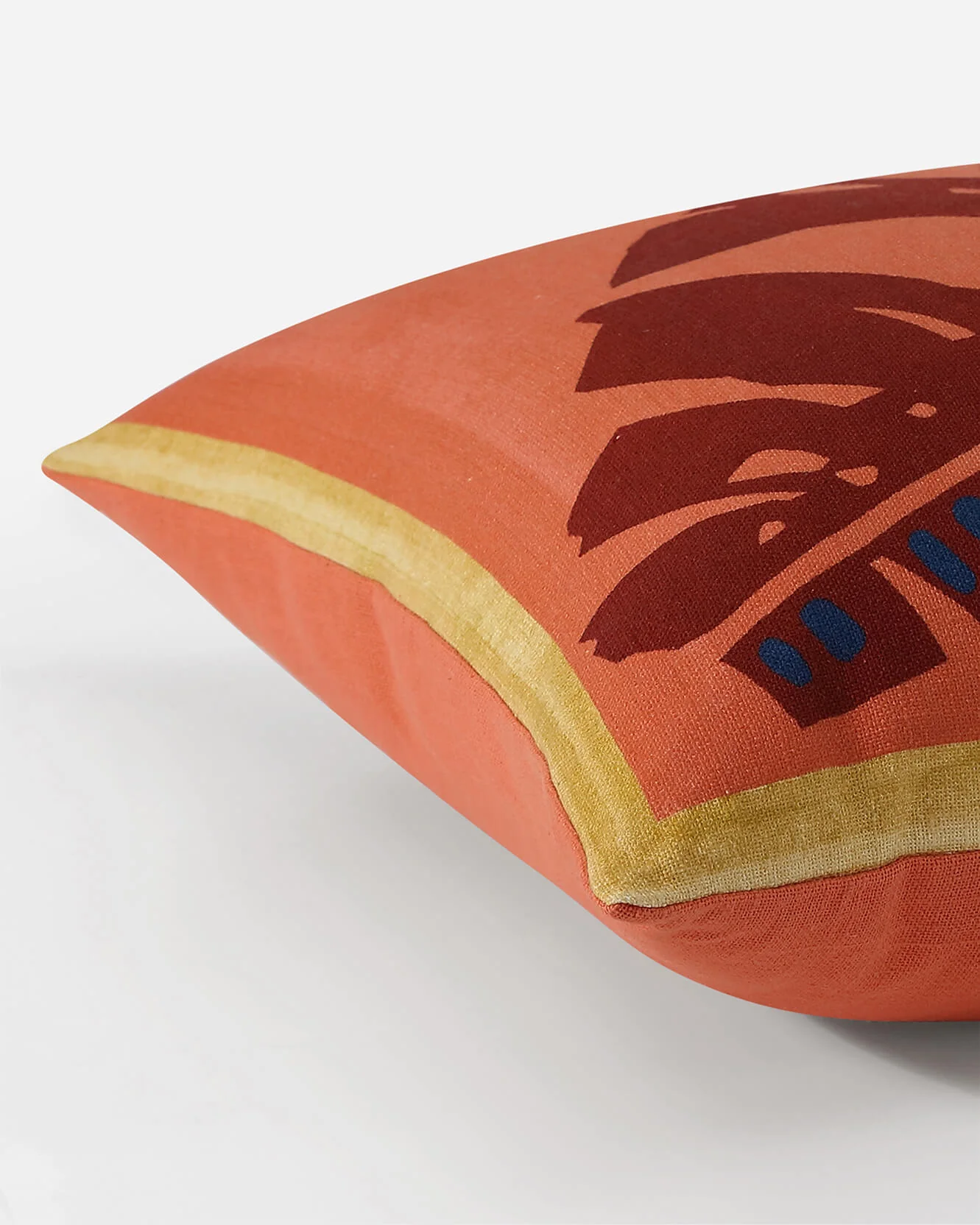 Leaf Sketch Throw Pillow - Image 3