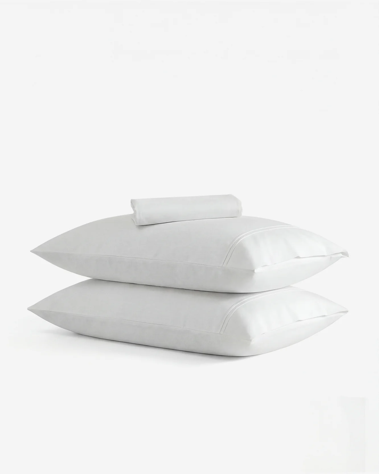 Luce Cotton Sateen Fitted Sheet Set