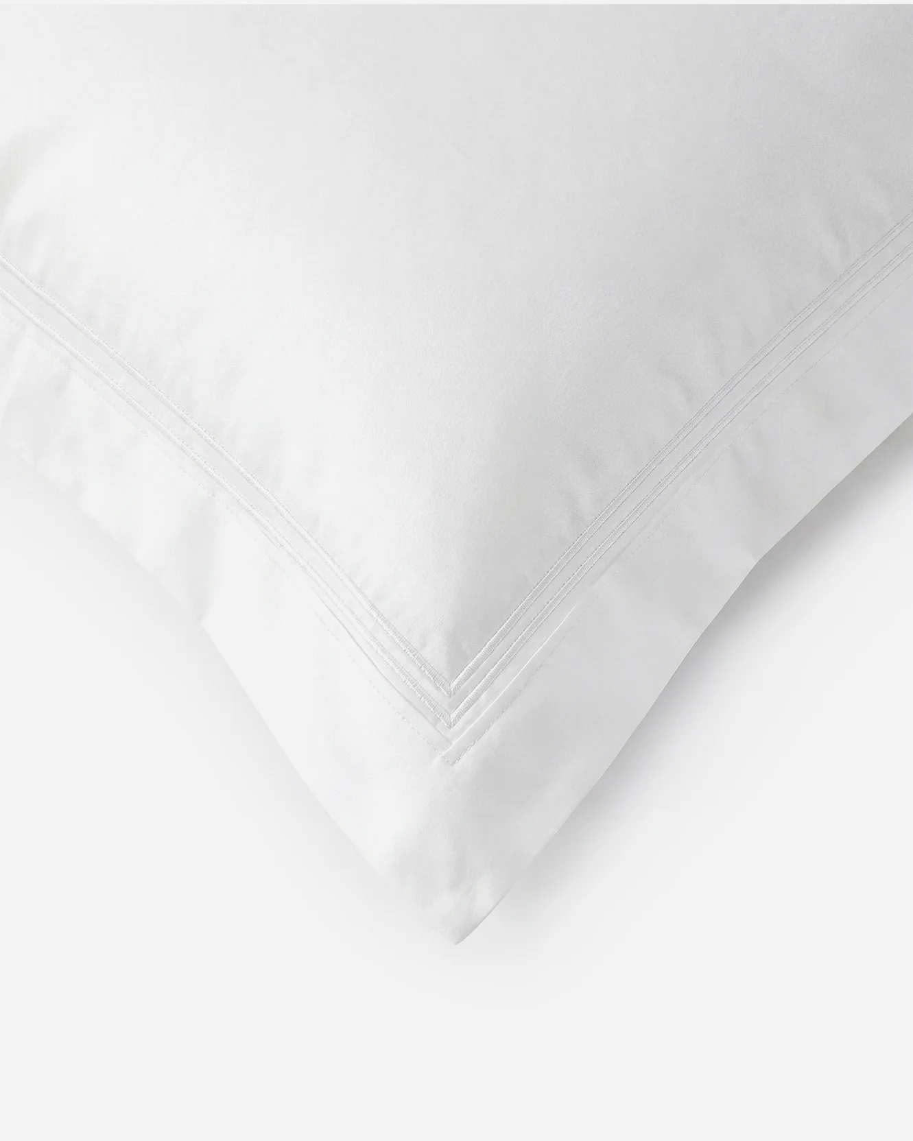 Luce Cotton Sateen Embroidered Sham Set - Image 5