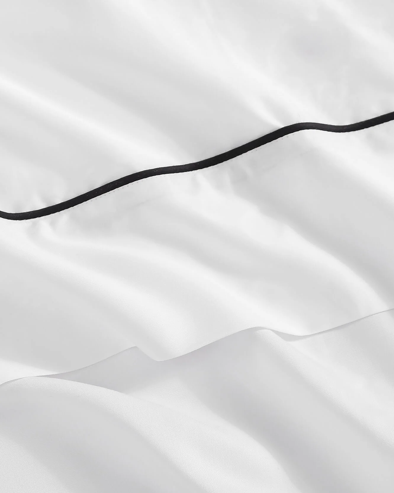 Bamboo Viscose Luxe Top Sheet with Piping - Image 13