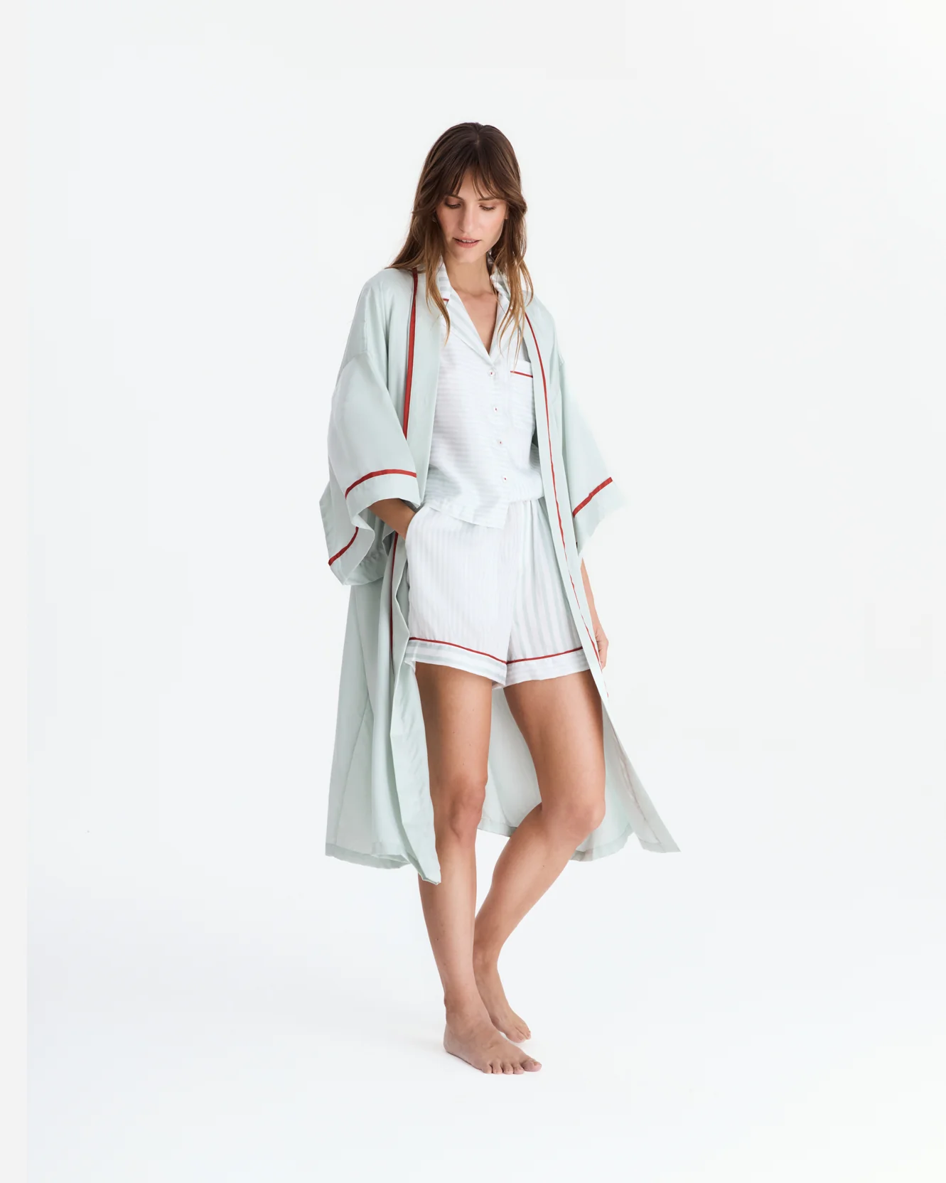 Mare Silky Lyocell Kimono - Image 4