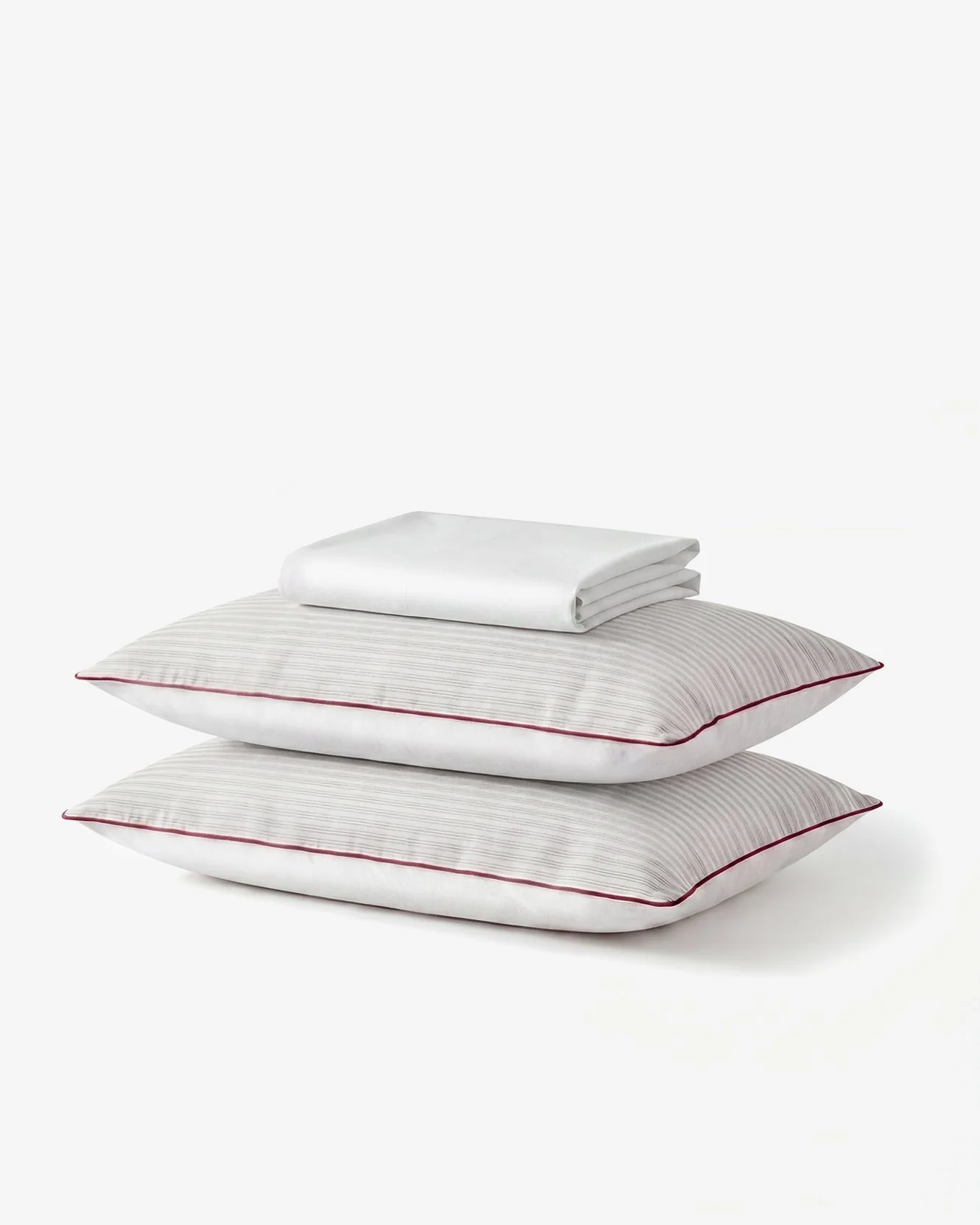 Mare Stripe Silky Lyocell Fitted Sheet Set - Image 13