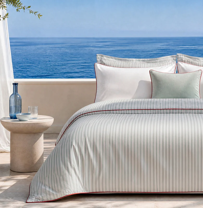 Mare Stripe Silky Lyocell Sheet Set - Image 11