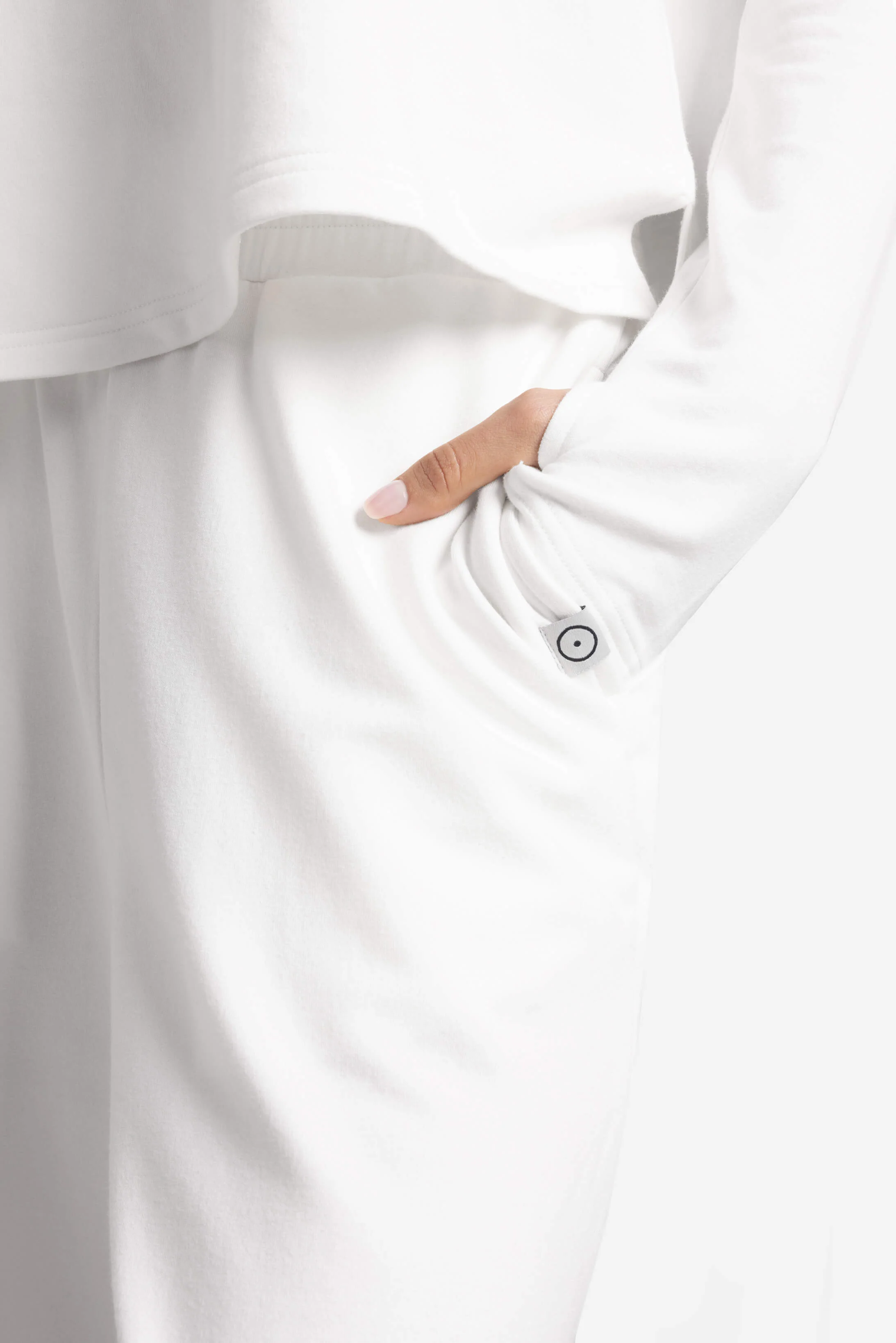 Organic French Terry Long-Sleeved Top - Image 10