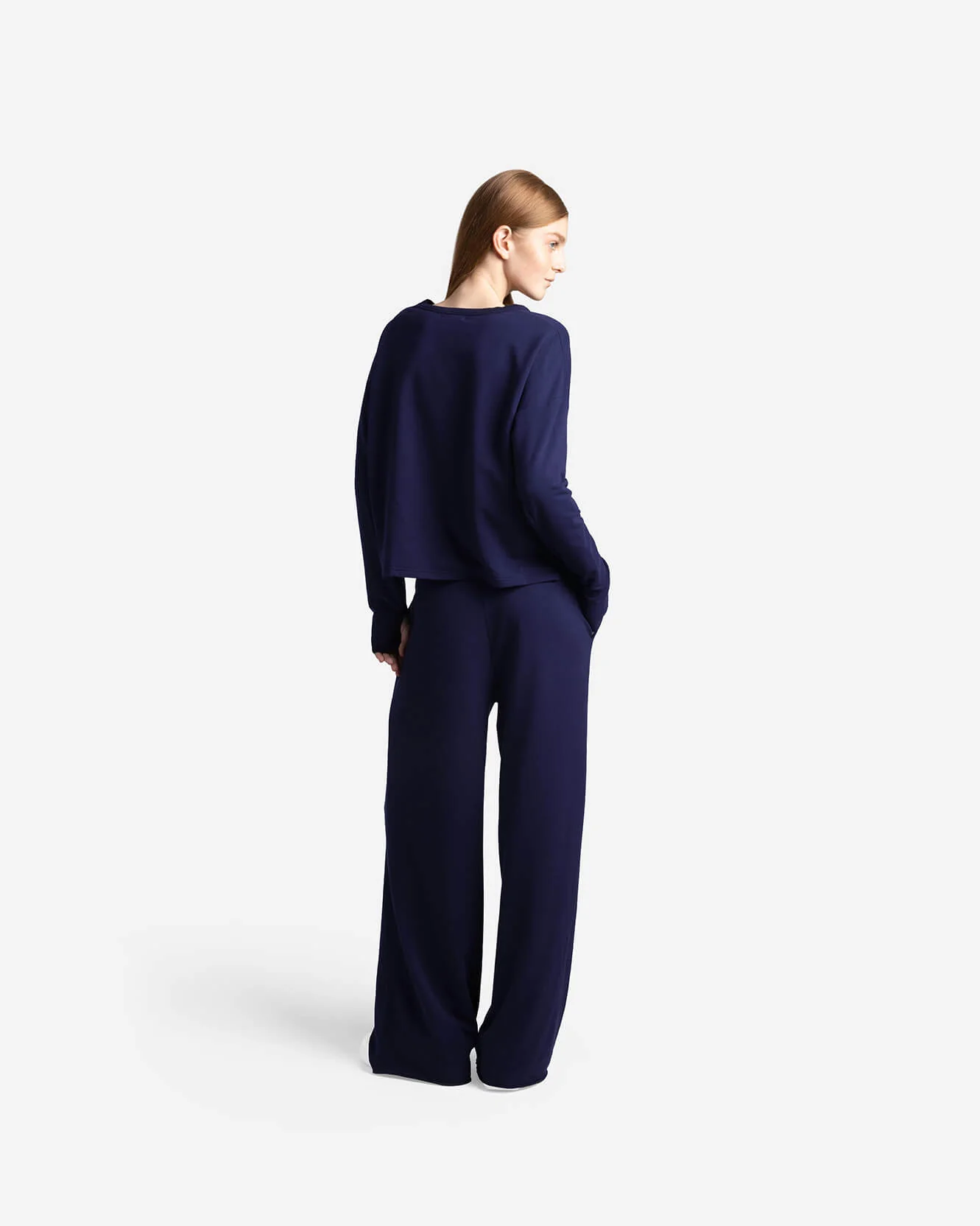 Organic French Terry Long-Sleeved Top - Image 16