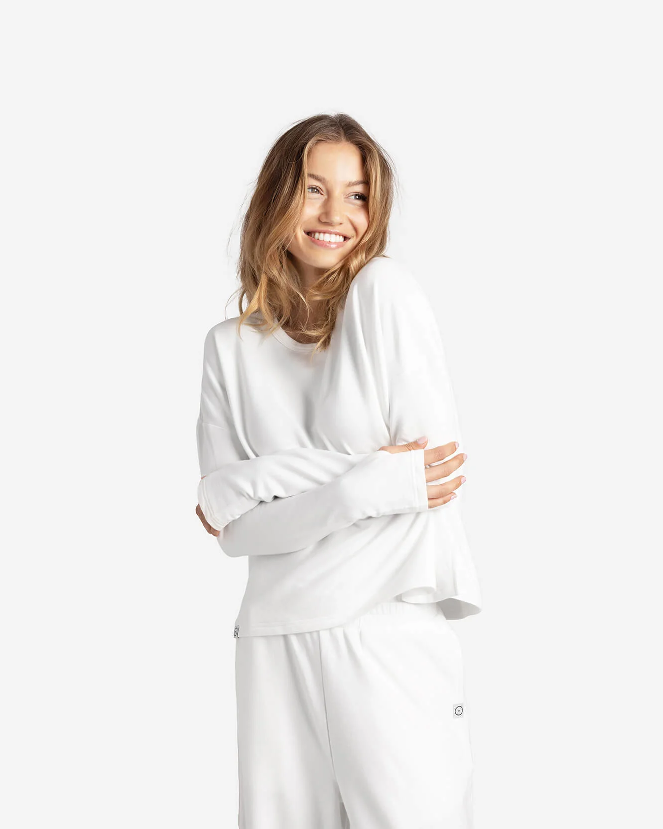 Organic French Terry Long-Sleeved Top - Image 5