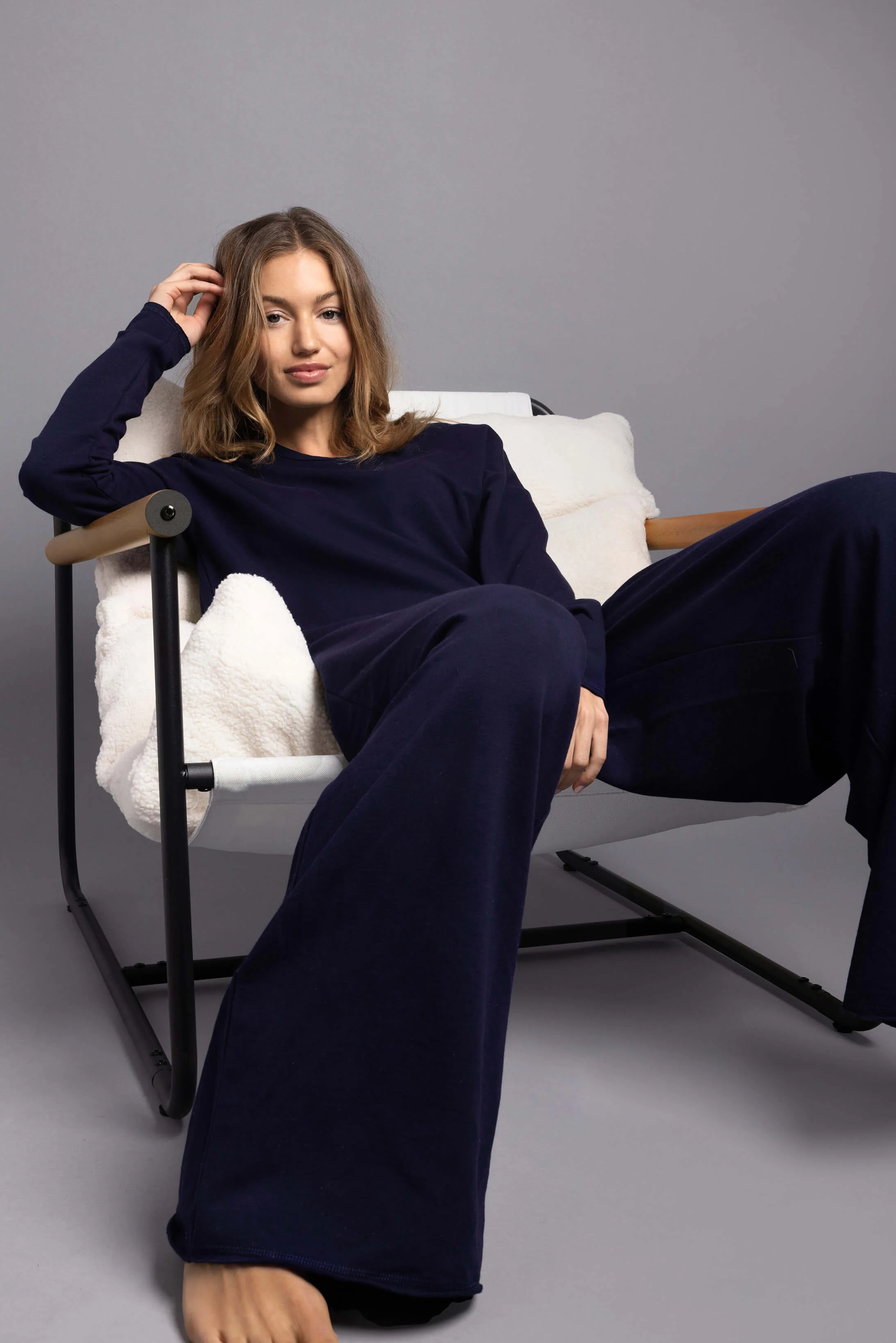 Organic French Terry Lounge Pant - Image 13