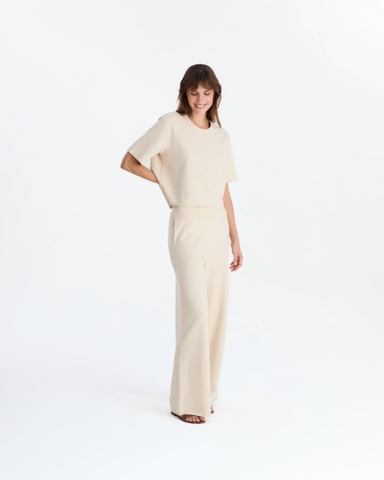 Organic French Terry Lounge Pant - Image 3