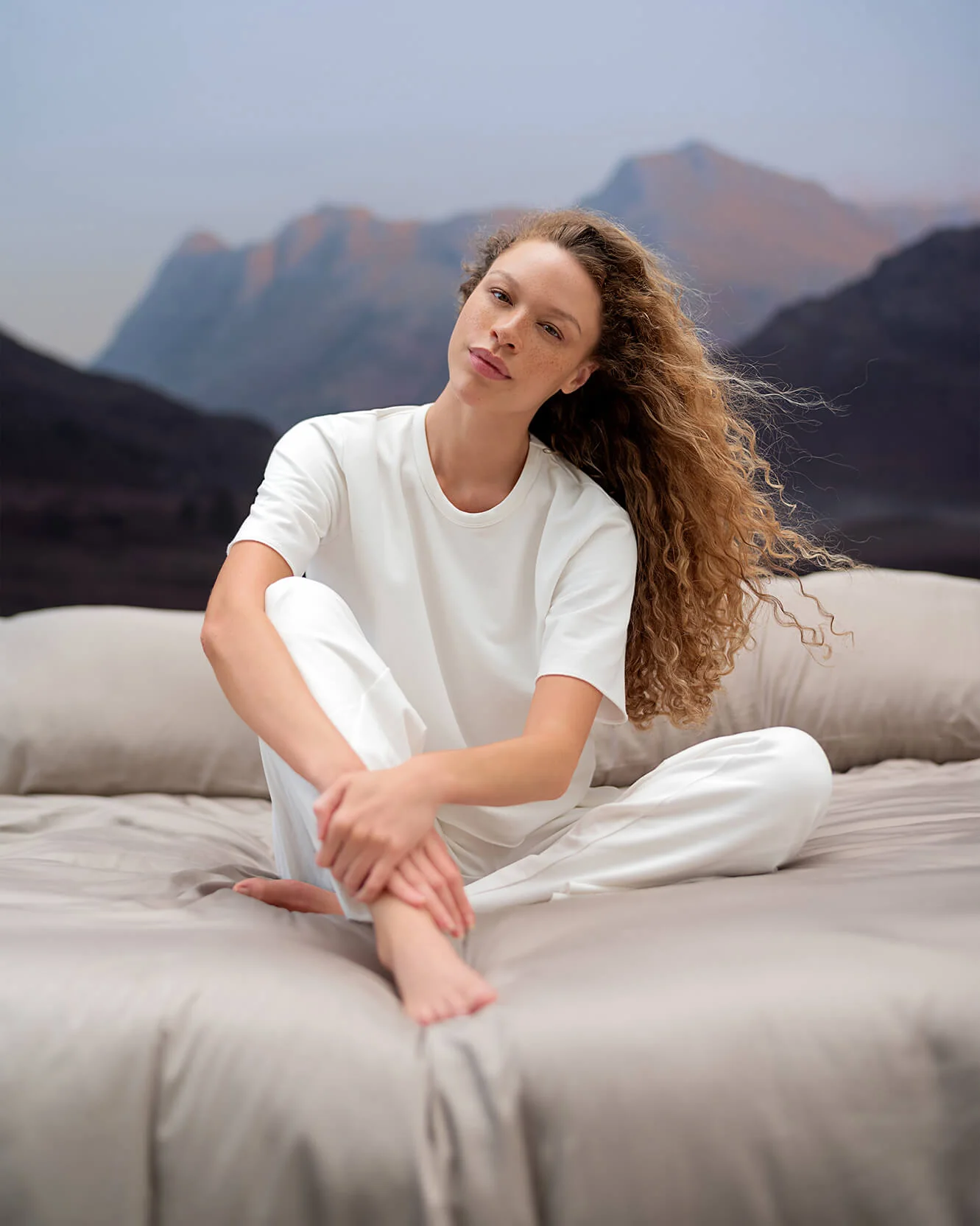 Organic French Terry Lounge Pant - Image 6