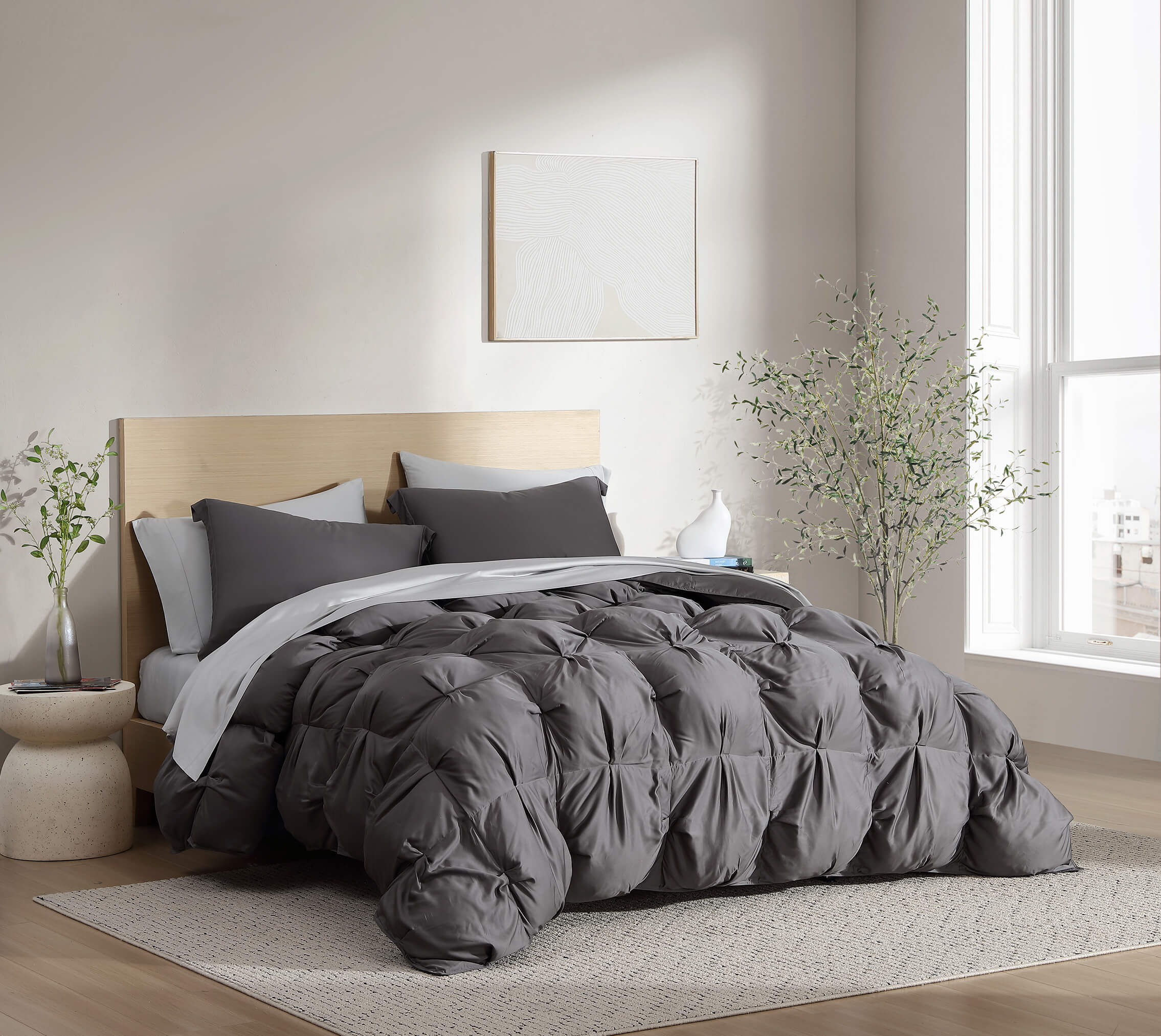 Premium Bamboo Viscose Bubble Comforter Bundle - Image 37