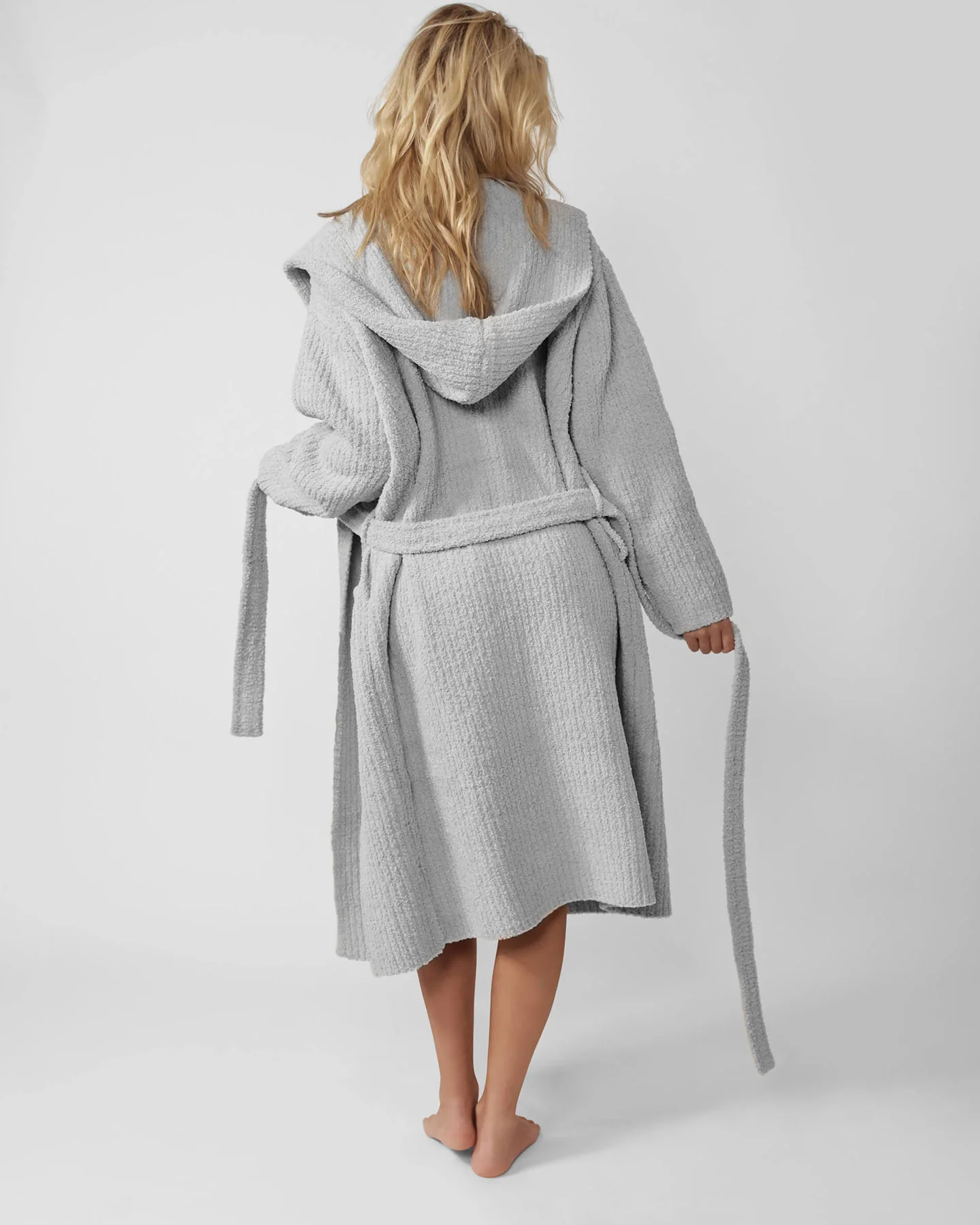 Ribbed Hooded Robe - Image 19
