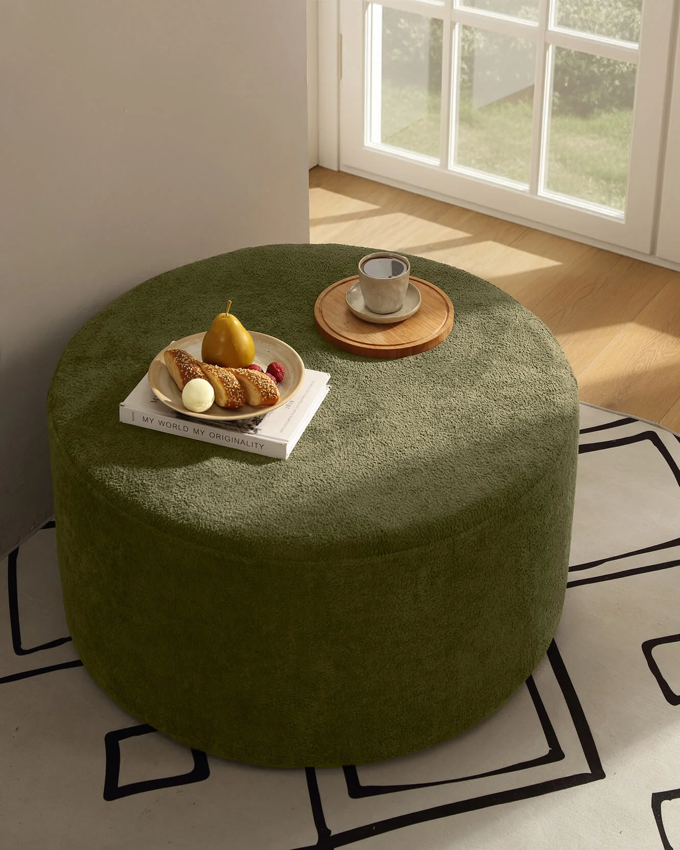 Rowan Teddy Ottoman - Image 5