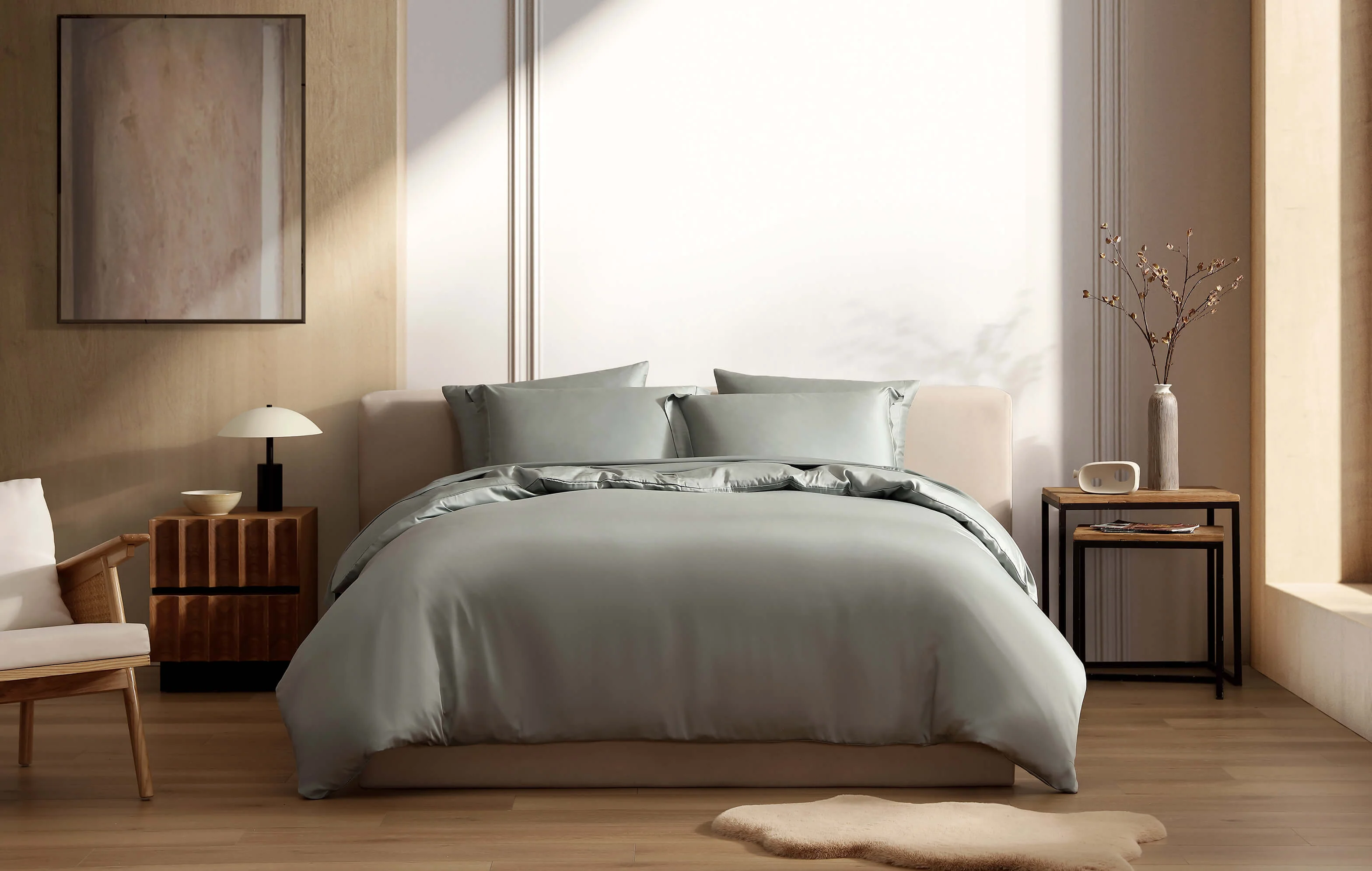 Silky Lyocell Duvet Cover - Image 11