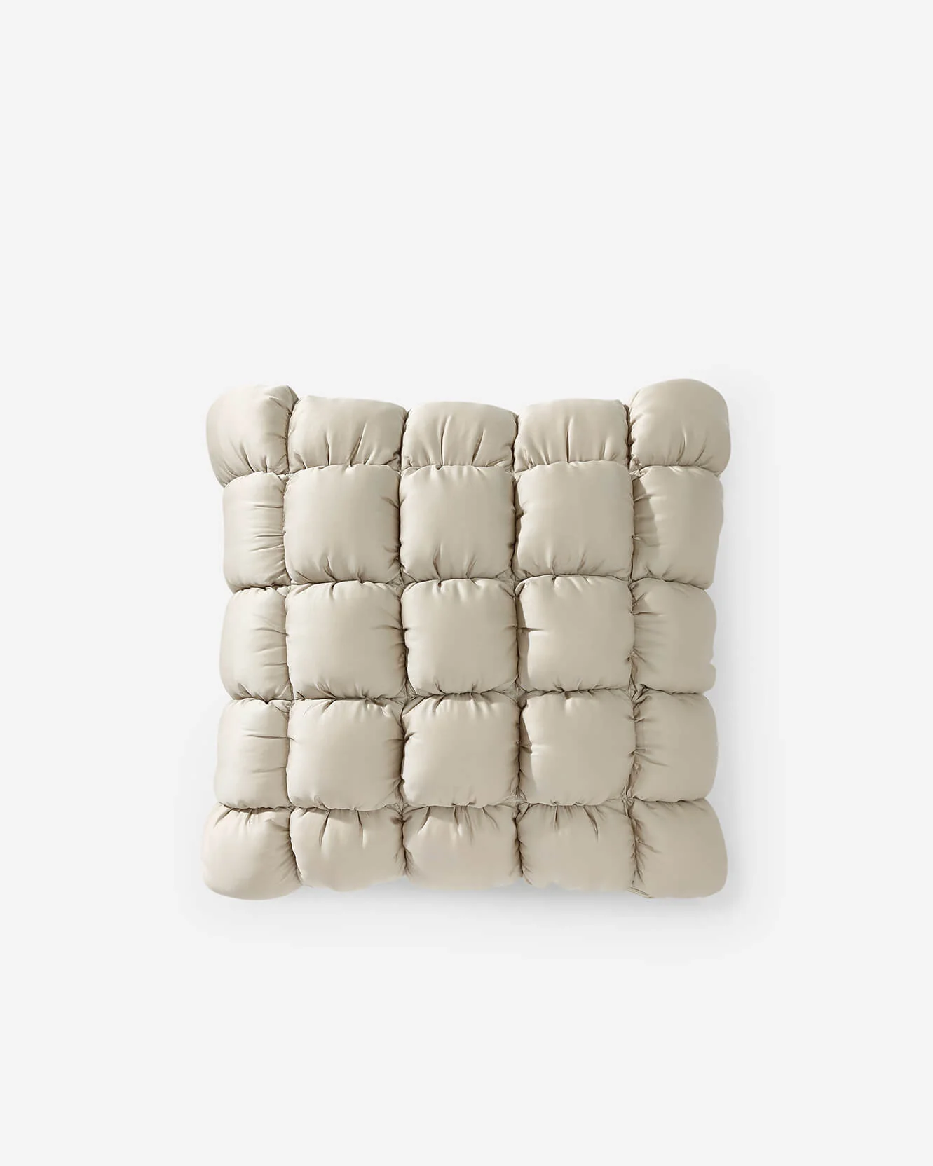 Silky Lyocell Puff Throw Pillow - Image 11