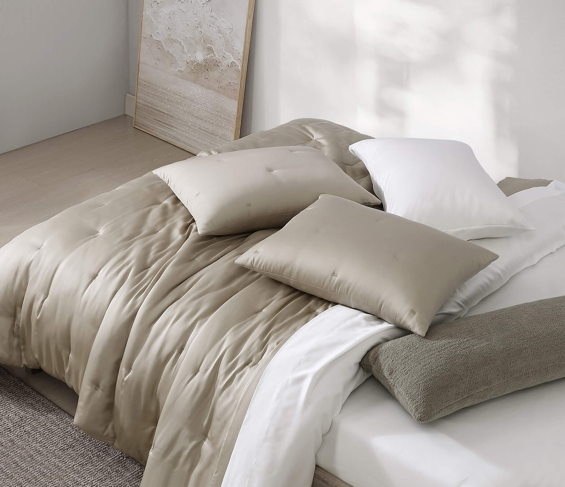 Silky Lyocell Stitch Sham Set | Last Chance - Image 4