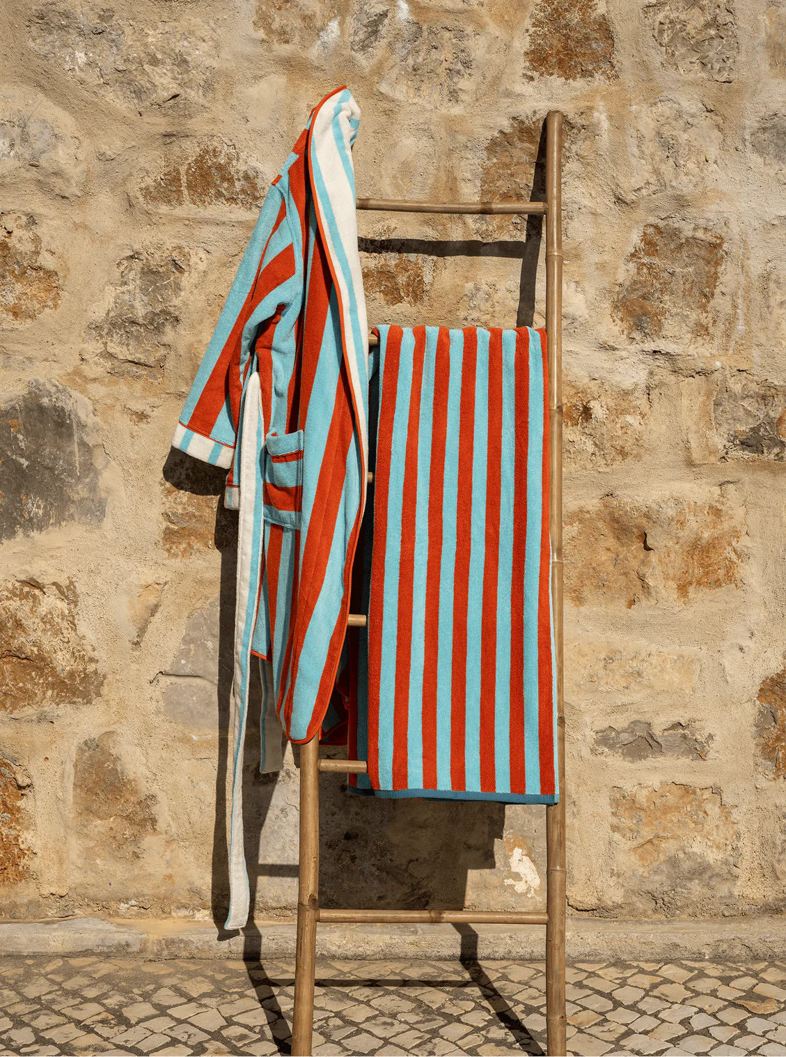 Spritz Reversible Stripe Beach Towel - Image 2