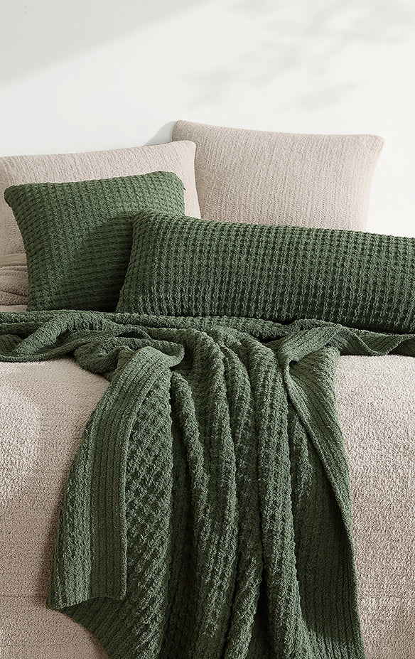 Snug Waffle Lumbar Pillow - Image 29
